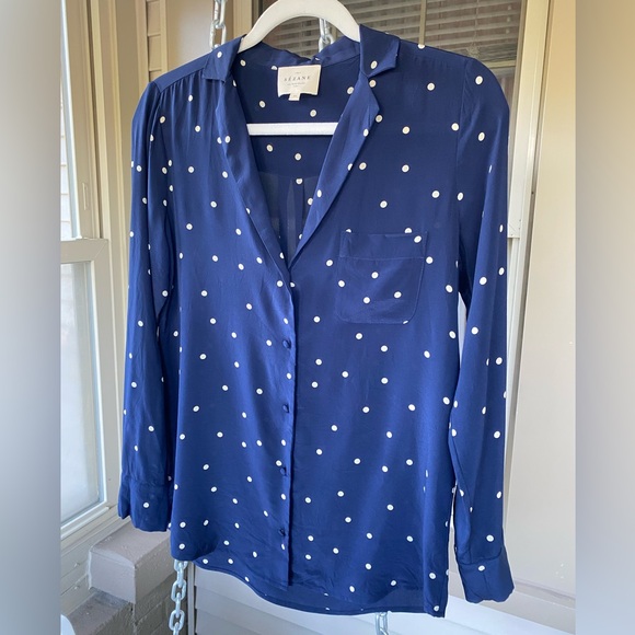 Sézane, Florence Blouse, in Polka Dot! - Picture 5 of 9